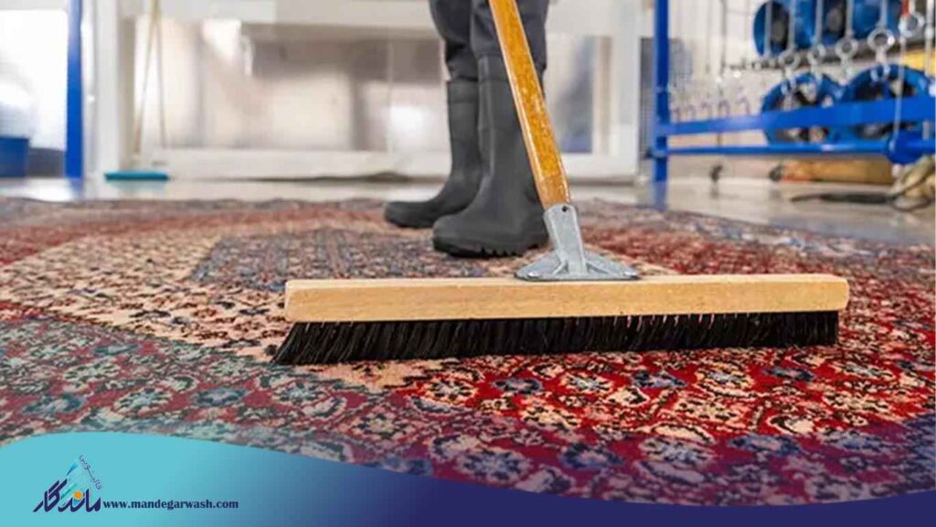 شستشوی فرش ماشینی در قالیشویی ماندگار قم