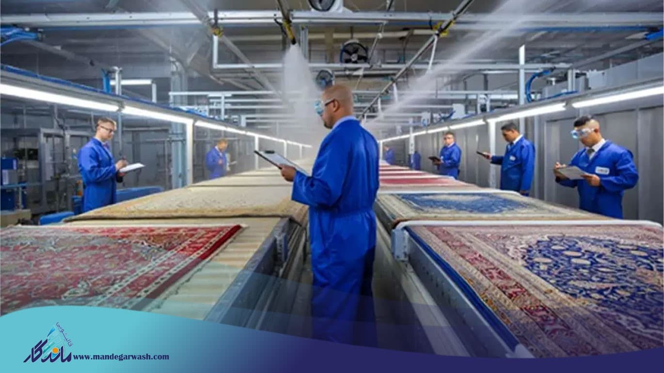 شستشوی تخصصی فرش‌های ابریشمی و دست‌بافت در محله اندیشه 