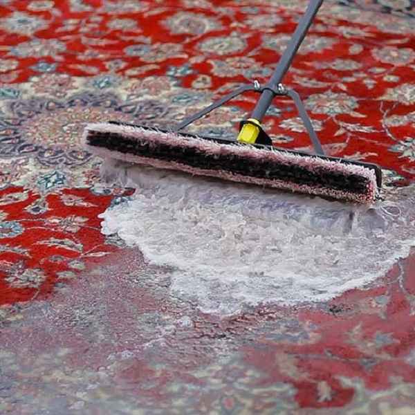 زمان شستشوي فرش